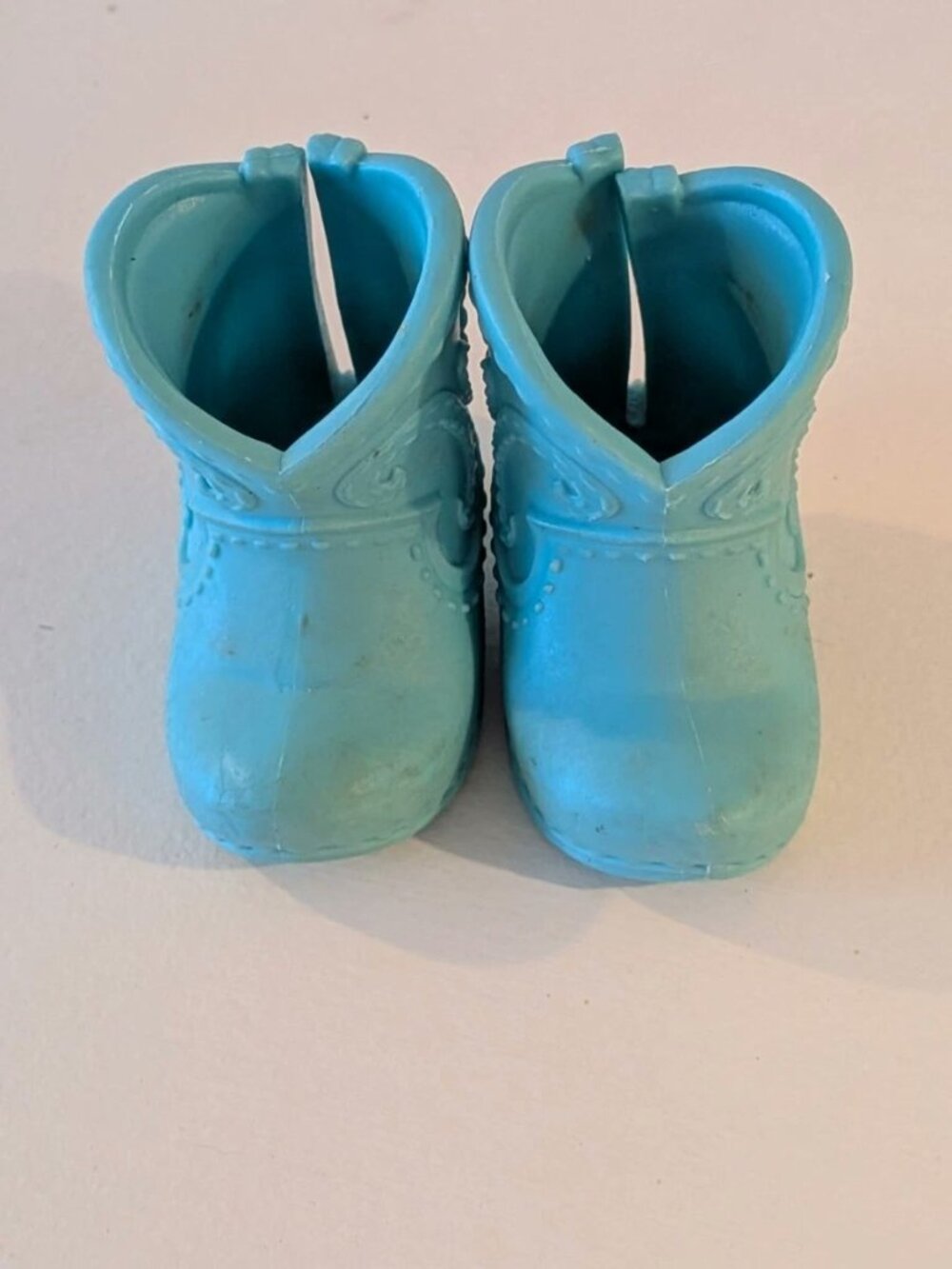 Baby Alive Teal Blue Cowgirl Boots Doll Shoes Replacement Accessory Hasbro 2020